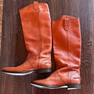Madewell 1937 Boot The Archive Italy Leather Boot Brown Campus Riding Ranch